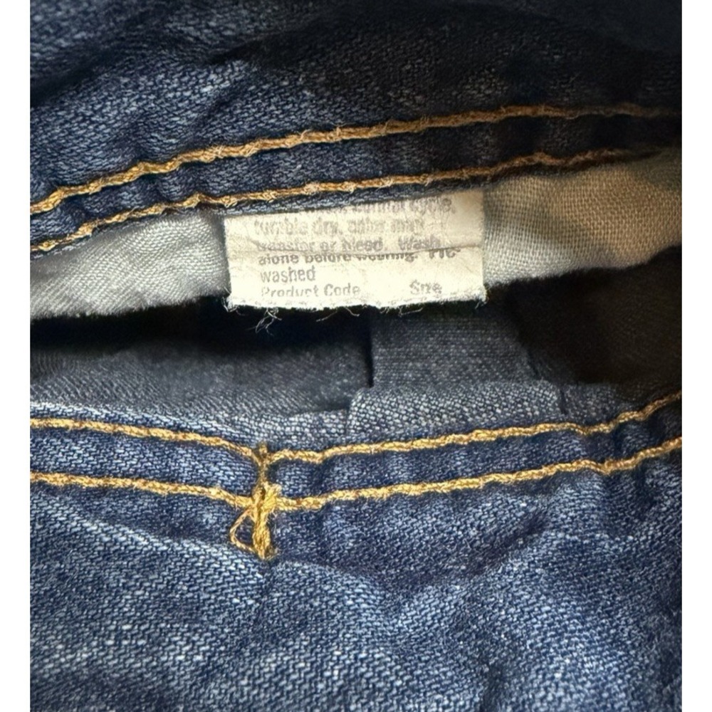 VTG 70s Levi's‎ Flared Jeans Womens 24 Back Buckle Talon Bell Bottom High Rise - Picture 12 of 16